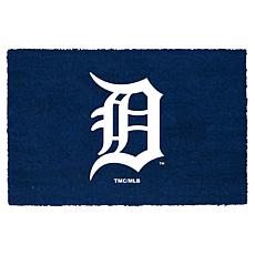 Full Team Color Coir Fiber Doormat with Vinyl Backing - Tigers