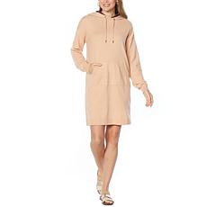 G by Giuliana Oversized Sweater Knit Hoodie Dress