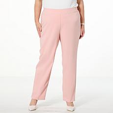 G by Giuliana Pull-On Straight-Leg Ankle Pant