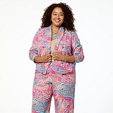 G by Giuliana Woven Cropped Blazer