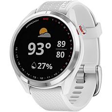 Garmin Approach S42 GPS Golf Smartwatch with White Band