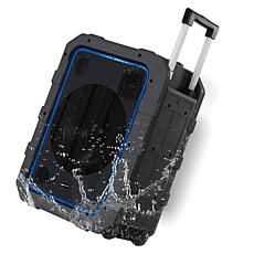 Gemini MPA-2400 Rechargeable Weather Resistant Trolley Speaker - Gray