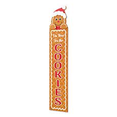 Glitzhome 42" Wood Gingerbread Man Porch Decor