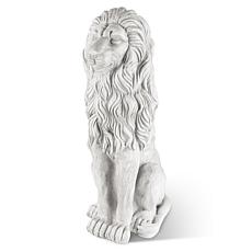 Glitzhome Oversized Regal Guardian Lion Statue 36.25" H