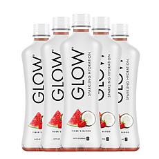 GLOW Beverages 6-pack Tiger's Blood Sparkling Flavored Water