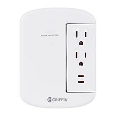 Griffin 5-Outlet Wall Tap with Swivel Outlet