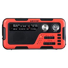 Griffin Survivor Huricast Solar Powered Bluetooth Weather Radio
