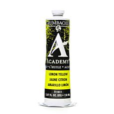 Grumbacher Academy Oil Colors 5.07 oz. - Lemon Yellow