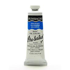 Grumbacher Pre-Tested Oil Colors 1.25 oz. - Cerulean Blue P040