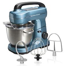 Hamilton Beach Stand Mixer with 4 Quart Stainless Steel Bowl