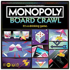 Hasbro Monopoly Board Crawl Drinking Party Game for Adults