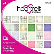 Heartfelt Creations Sweet Pea Paper Collection
