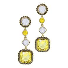 Heidi Daus Breakfast at Heidi's Crystal Drop Earring