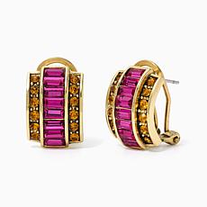 Heidi Daus Clearly Classic Button Earrings