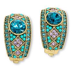 Heidi Daus DailyDouble Art Deco Inspired Earrings
