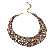 Heidi Daus "Fantasy in Flight" Crystal Collar Necklace