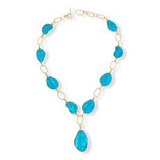 Heidi Daus Heidi Illustrated Pendant with Station Necklace