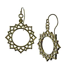 Heights Jewelers 14K Gold-Plated Sterling Silver Crown Chakra Earrings