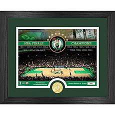 Highland Mint Limited Edition NBA Boston Celtics Court Photo Mint 