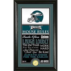 Highland Mint Philadelphia Eagles House Rules Supreme Photo Mint