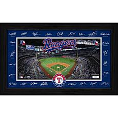 Highland Mint Texas Rangers 2026 Signature Field Frame 