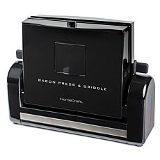 HomeCraft NFBG2BK Bacon Press & Griddle
