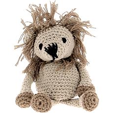 Hoooked Lion Leroy Yarn Kit with Eco Brabante Yarn - Beige and Taupe