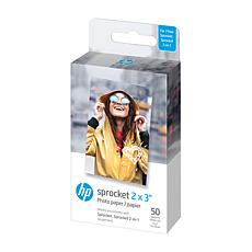 HP Sprocket 2x3" Zink Photo Paper 50-Pack