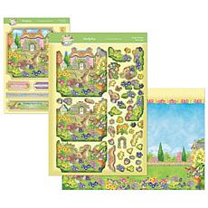 Hunkydory Crafts Hello Spring Deco-Large Set - Happy Birthday