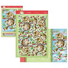 Hunkydory Crafts Hello Spring Deco-Large Set - Kitten Kisses