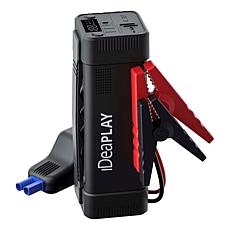 iDeaPLAY 27KmAh Jumpstarter/Power Station w/Cables, AC Adapter & Case