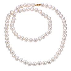 Imperial Pearls 36" 14K 10-11mm Cultured Freshwater Pearl Necklace