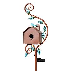 Improvements 5.5' Tall Solar Illuminated Birdhouse