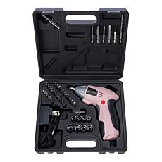 Improvements Cordless Drill with 44-piece Accessory Set & Storage Case