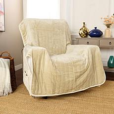 Improvements Plush Chair Slip Cover