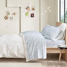 Intelligent Design 100% Cotton Flannel 4-piece Sheet Set Queen