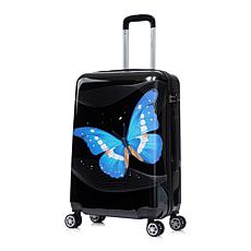 InUSA Prints 24" Hardside Lightweight Spinner Suitcase