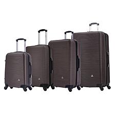 InUSA Royal 4-Piece Hardside Luggage Set with Spinner Wheels