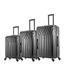 InUSA Vasty 3-Piece Lightweight Hardside Spinner Luggage Set