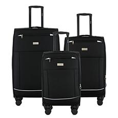IZOD Vela 3pc Softside Spinner Luggage Set