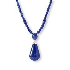 Jay King 18" Lapis Mixed Shape Beaded Necklace
