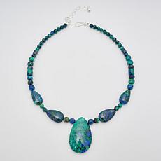 Jay King Milpillas Azurite-Malachite 18" Necklace