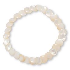 Jay King Mother-of-Pearl Bead Stretch Bracelet