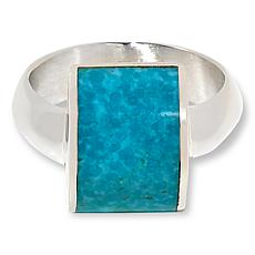 Jay King Sterling Silver Sonoran Blue Turquoise Ring