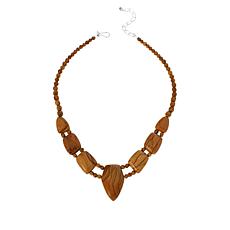 Jay King Sterling Silver Wild Horse Picture Jasper Necklacee