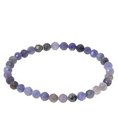 Jay King Tanzanite Faceted Bead Stretch Bracelet