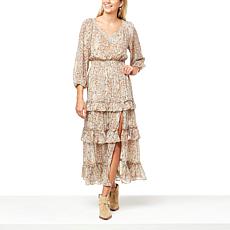 Jessica Simpson Kelley Tiered Maxi Dress