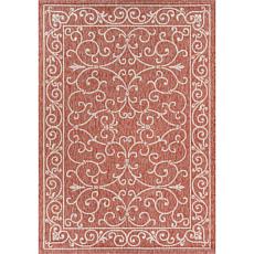 JONATHAN Y Charleston Vintage Filigree Indoor/Outdoor 9' x 12' Rug
