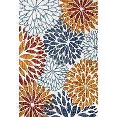 JONATHAN Y Crisantemo Floral High-Low Indoor/Outdoor 8' x 10' Rug