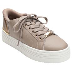 Joy Performance Easy-On Easy-Off Leather Platform Comfort Sneakers